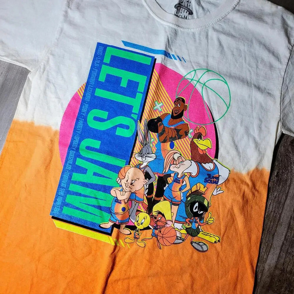 NWT Space Jam Boys Graphic T-Shirt Size Large - Picture 3 of 11